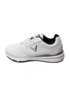 Callaway卡拉威高尔夫球鞋男22全新CHEV有钉运动稳定舒适golf鞋子-White-EU 40.5