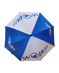 HONMA高尔夫雨伞单层伞运动遮阳伞77cm直径时尚伞PA12010白蓝男士女士新款 白色蓝色-白/蓝