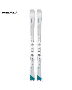 HEAD海德 秋冬新款 女士滑雪双板 初级新手双板 全地域板EASY JOY-White-143
