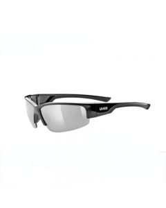 uvex sportstyle 215运动眼镜 马拉松防风护目镜 男女户外防紫外线骑行太阳镜-Black