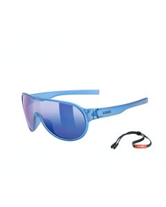 uvex sportstyle 512儿童太阳镜 德国优维斯户外时尚防眩光强光儿童眼镜 含眼镜绳-Blue