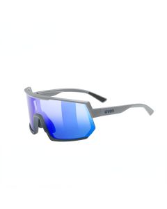 uvex sportstyle 235运动眼镜 德国优维斯男女骑行跑步越野防雾防紫外线运动太阳镜-Blue