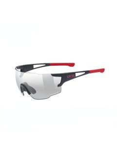 uvex sportstyle 804 v德国优维斯光感变色运动眼镜骑行镜马拉松轻量男女长效防雾越野-Red