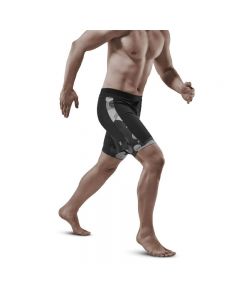 CEP Camocloud 2合1假两件运动短裤瑜伽健身裤男