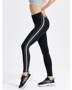 Rohnisch健身裤女夏季高腰提臀跑步运动健身服压缩塑形透气瑜伽裤