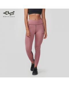 ROHNISCH卢奈诗 Laser Cut服帖感紧身运动裤 紧密贴合身材立显-Pink-M
