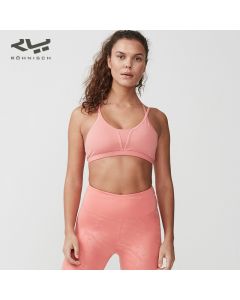 ROHNISCH卢奈诗 Julie塑型感美背聚拢健身运动文胸女 可拆卸胸垫-Pink-S