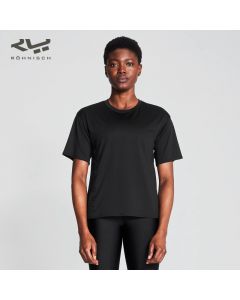ROHNISCH卢奈诗 Lvy Loose T恤运动跑步健身室内户外训练服-Black-XS