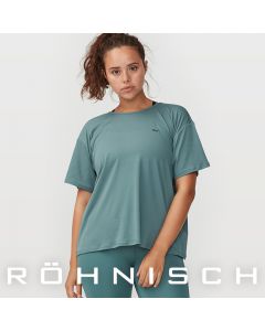ROHNISCH卢奈诗 Logo Ribbed清爽感休闲短袖运动跑步T恤 宽松版型
