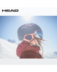 HEAD海德 新款女款舒适保暖透气滑雪头盔雪镜一体盔安全防护