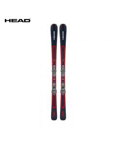 HEAD海德 滑雪双板男女中级  全地域板V5-黑/红-149