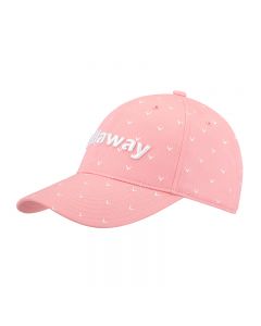 Callaway卡拉威高尔夫球帽女士运动时尚帽子品牌刺绣logo遮阳女帽-Pink