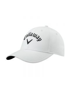 Callaway卡拉威高尔夫球帽男士运动男士帽棒球帽遮阳帽子可调节-White