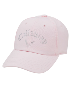Callaway卡拉威高尔夫球帽女22全新 CRYSTAL女士遮阳帽子可调节式-Pink