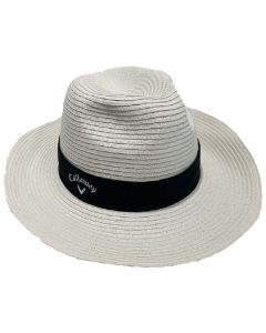 Callaway卡拉威高尔夫球帽男22全新PANAMA夏季大檐帽遮阳圆顶帽子-White