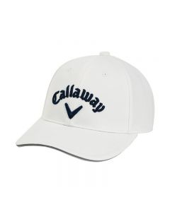 Callaway卡拉威高尔夫球帽男22全新CG AM BASIC 运动帽子可调节式-White