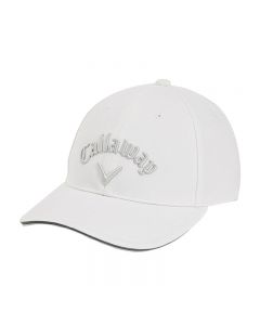 Callaway卡拉威高尔夫球帽女22新BASIC WMS女士遮阳帽子可调节式-White