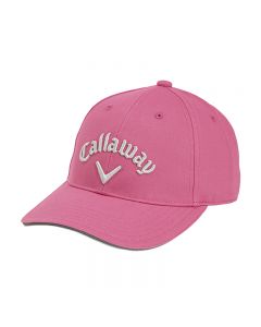 Callaway卡拉威高尔夫球帽女22新BASIC WMS女士遮阳帽子可调节式-Pink