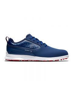 Footjoy 高尔夫球鞋轻量男鞋无钉鞋子-Blue-EU 39