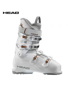 HEAD海德 秋冬新品女款双板滑雪鞋中高级石墨烯全地域雪靴EDGE 80-White-EU 34