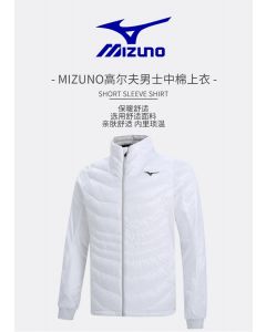 Mizuno-男士秋冬棉服保暖防风冬季外套