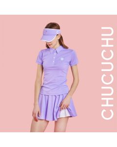 CHUCUCHU 高尔夫服饰女装 夏装短袖T恤（C LOGO）