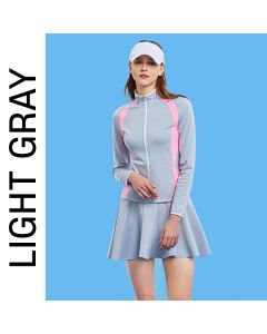 CHUCUCHU高尔夫服饰 女装 女士短裙/腰部logo单件可搭配-Grey-S