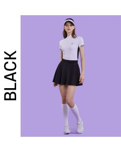 CHUCUCHU高尔夫服饰 女装 女士短裙/腰部logo单件可搭配-Black-S