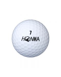 HONMA高尔夫球D1 DARUMA达摩款彩色高尔夫球白色两层远距球
