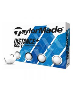 Taylormade高尔夫球二层球 DISTANCE+SOFT 下比赛练习球 N7629001 一盒 12粒