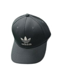 Adidas（阿迪达斯）高尔夫球帽 三叶草运动帽子 透气健身帽 棒球帽男-Black