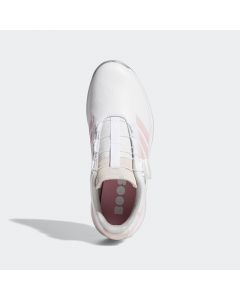 Adidas阿迪达斯高尔夫球鞋女士鞋FW6285 白粉银（BOA 有钉款）
