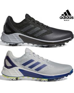 Adidas阿迪达斯 男士高尔夫球鞋 有钉运动鞋ZG21 MOTION 灰蓝G57769 黑灰H67915