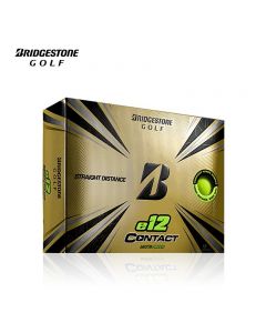 普利司通（Bridgestone） 触威凹槽直线距离款E12 CONTACT 高尔夫三层球 -Green