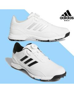 Adidas阿迪达斯 高尔夫鞋男防水BOA扭锁活动钉鞋子