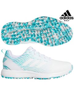 adidas阿迪达斯 女士高尔夫球鞋 白薄荷绿GZ3910 白灰红GZ3912