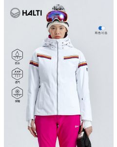 芬兰HALTI 女士专业防风防水保暖单双板滑雪夹克HSJAA27063S