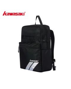 Kawasaki川崎羽毛球包羽包 双肩包 K1G00-A8211-1 炭黑
