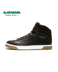 LOWA户外旅行皮鞋 CORTINA LL男式中帮透气耐磨休闲鞋 L210466-Brown-EU 40