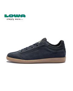LOWA户外旅行皮鞋ANCONA女士低帮透气轻便耐磨休闲徒步鞋L220471-Navy Blue-EU 36