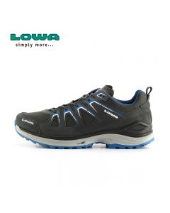 LOWA春秋户外运动男鞋INNOX EVO GTX专业低帮防水越野跑鞋L310611-Grey-EU 41
