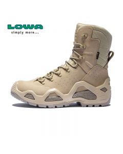 LOWA中帮作战训靴男Z-8S GTX C户外防水重装徒步鞋战术鞋L310684-卡其色-EU 40