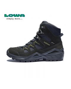 LOWA春秋户外防水登山鞋徒步鞋SIRKOS EVO GTX男式中帮鞋L310801-Grey-EU 40