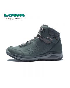 LOWA户外LOCARNO GTX QC 女式中帮防水耐磨登山徒步鞋 L320815-Grey-EU 36.5