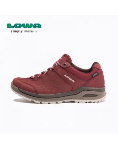 LOWA户外LOCARNO GTX女式低帮防水透气耐磨登山徒步鞋 L320817-Red-EU 36.5