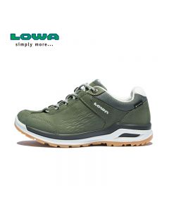 LOWA户外LOCARNO GTX女式低帮防水透气耐磨登山徒步鞋 L320817-Green-EU 36.5