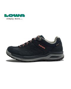 LOWA户外LOCARNO GTX女式低帮防水透气耐磨登山徒步鞋 L320817-Navy Blue-EU 36.5