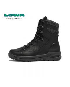LOWA户外冬季防水雪地靴男RENEGADE EVO ICE中帮加绒雪鞋L410950-Black-EU 40