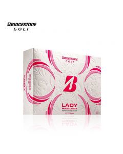 普利司通（Bridgestone） LADY PINK女士高尔夫两层球(粉色款) 一盒