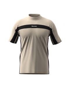 TaylorMade泰勒梅 高尔夫男士短袖T恤POLO衫运动衫-米白色-M